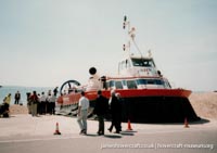 AP1-88 hovercraft promotional day by BHC -  (credit: The <a href='http://www.hovercraft-museum.org/' target='_blank'>Hovercraft Museum Trust</a>).